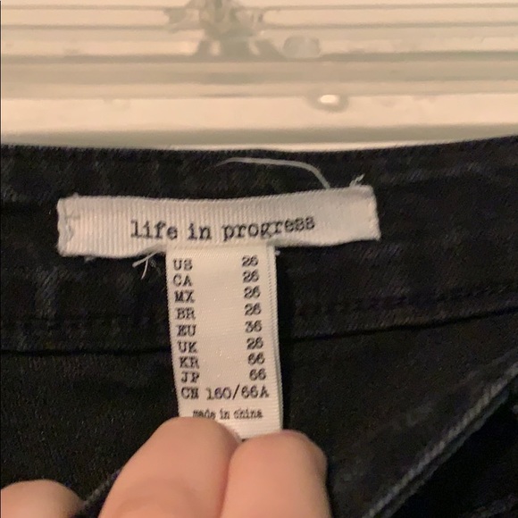 Black Ripless Jeans - Picture 3 of 4